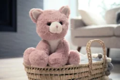 Bearington Mew Mew Pink Plush Kitty Cat Stuffed Animal