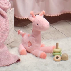 Lambs & Ivy Snuggle Jungle Pink Giraffe Plush Stuffed Animal Toy - Snuggles -Best Toy Store GUEST 02600f55 f68c 4297 9e43 73840c7fe588
