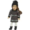 Sophia’s Fair Isle Sweater Dress And Hat For 18" Dolls, Black -Best Toy Store GUEST 040d771e fa20 4eef 9f19 66f4fccd9bac