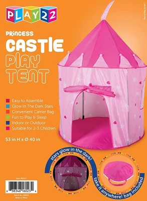 Play Tent Princess Pink Castle Glowing In The Dark Stars - Portable Kids Play Tent Fordable Into A Carrying Bag For Outdoor And Indoor Use - Play22usa 10 Play Tent Princess Pink Castle Glowing In The Dark Stars - Portable Kids Play Tent Fordable Into A Carrying Bag For Outdoor And Indoor Use - Play22usa - Image 8