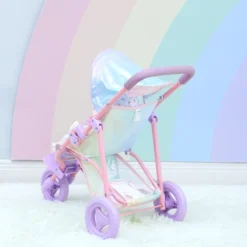 Olivia's Little World Baby Doll Jogging Stroller Buggy Iridescent Color OL-00016 -Best Toy Store GUEST 05bcd2ce 8b03 4708 8ea7 af4248532b67