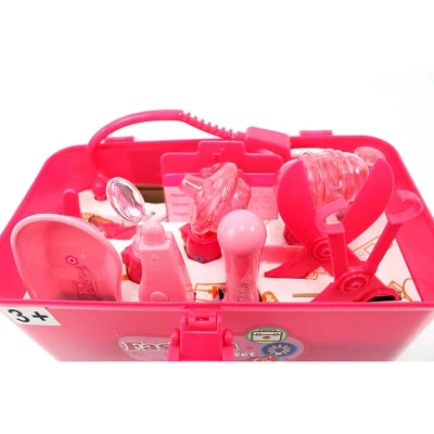 Link Worldwide Ready! Set! Play! Doctor Nurse Medical Kit Playset, Doctor Pretend Play Toy For Girls (Pink) 4 Link Worldwide Ready! Set! Play! Doctor Nurse Medical Kit Playset, Doctor Pretend Play Toy For Girls (Pink) - Image 2
