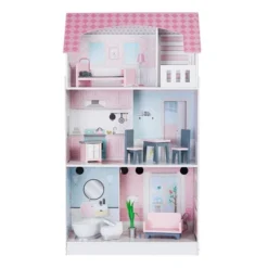 Teamson Kids 'Wonderland' Children's 2 In 1 Doll House & Play Kitchen TD-12515P -Best Toy Store GUEST 0c6f3d47 d7d7 4abd 90d6 7ebbf67f89c1