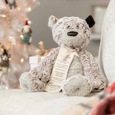 DEMDACO Giving Bear 16 Inches - Brown 7 DEMDACO Giving Bear 16 Inches - Brown - Image 5