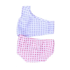 Sophia’s Cut-Out Bathing Suit, Cover Up And Sandals, Pink/Purple -Best Toy Store GUEST 1046881d 2b2f 4b61 ab24 6b547e7c25fb