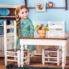 The Queen's Treasures 18 In Doll Fully Wooden Kitchen Table And Two Chairs -Best Toy Store GUEST 1095522a 3fa7 49da ae71 56a2c2f1a313