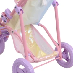 Olivia's Little World Baby Doll Jogging Stroller Buggy Iridescent Color OL-00016 -Best Toy Store GUEST 14279783 4423 45ae 89fd 3743cad89964