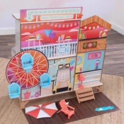 Kidkraft Ferris Wheel Fun Beach House Wooden 360-Play Dollhouse With 19 Accessories 12 Kidkraft Ferris Wheel Fun Beach House Wooden 360-Play Dollhouse With 19 Accessories -Best Toy Store GUEST 149499bd 6578 481b bb44 3c87b81845e8