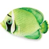 Underwraps Real Planet Butterfly Fish Green 13 Inch Realistic Soft Plush