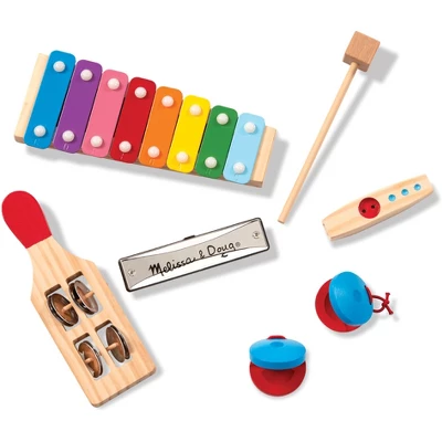 Melissa & Doug Band-in-a-Box Hum! Jangle! Shake! - 7-Piece Musical Instrument Set 4 Melissa & Doug Band-in-a-Box Hum! Jangle! Shake! - 7-Piece Musical Instrument Set - Image 2