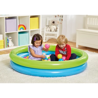Kidoozie B-Active Jumbo Splash N Play Ball Pit, 50" Pool, 100 Balls, Suitable For Ages 2 Years And Up 4 Kidoozie B-Active Jumbo Splash N Play Ball Pit, 50" Pool, 100 Balls, Suitable For Ages 2 Years And Up - Image 2