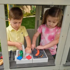 KidKraft Patio Party Wooden Outdoor Playhouse With Spinner Block Puzzle - 14pc 14 KidKraft Patio Party Wooden Outdoor Playhouse With Spinner Block Puzzle - 14pc -Best Toy Store GUEST 1f3881b0 5140 40fa b233 4add4d236fec