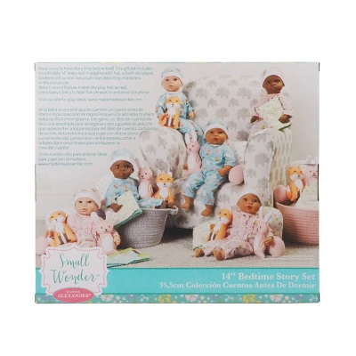 Madame Alexander Small Wonder 14" Bed Time Story Set - Brown Eyes 7 Madame Alexander Small Wonder 14" Bed Time Story Set - Brown Eyes - Image 5