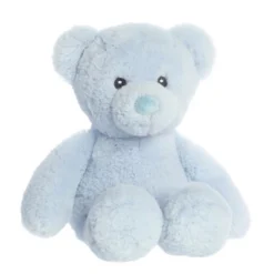 Ebba Fur-Ebba 13" Kori Bear Blue Stuffed Animal