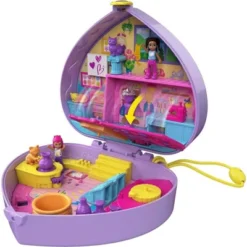 Polly Pocket Starring Shani Art Studio Compact Miniature Playset -Best Toy Store GUEST 226ee45a 225d 43ab bc16 d177ab8a8e90