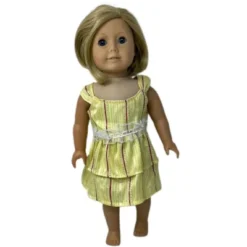 Doll Clothes Superstore Size 6 Matching Girl And Doll Yellow Ruffle Dresses -Best Toy Store GUEST 2319e221 a810 4aeb 8b7f 8ec4a9a1a4f6