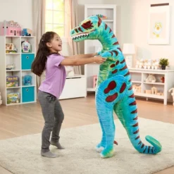 Melissa & Doug Jumbo T-Rex Dinosaur - Lifelike Stuffed Animal (over 4 Feet Tall) 14 Melissa & Doug Jumbo T-Rex Dinosaur - Lifelike Stuffed Animal (over 4 Feet Tall) -Best Toy Store GUEST 244012ef a220 4c2f bb5d 05ced3c24930