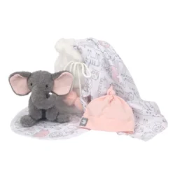 5 Piece Pink/Gray Luxury Soft Baby Gift Bag For Infant/Newborn -Best Toy Store GUEST 24f5e379 e327 4d75 b0b6 36682a5dbbcb