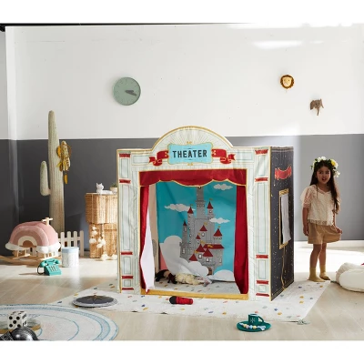 Play House Theater With Microphone Tent - Wonder & Wise 9 Play House Theater With Microphone Tent - Wonder & Wise - Image 7