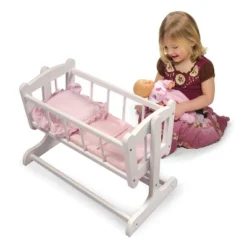 Badger Basket Heirloom Style Doll Cradle 11 Badger Basket Heirloom Style Doll Cradle -Best Toy Store GUEST 2a366b69 028d 425b b9b4 5066f726fd73