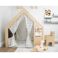 Avenlur Flair - Wooden 5 In 1 Indoor Playhouse Play Tent With Desk Table -Best Toy Store GUEST 2bfd4b42 8555 4b3a b6dd a03f23360efa
