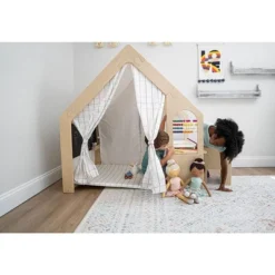 Avenlur Flair - Wooden 5 In 1 Indoor Playhouse Play Tent With Desk Table -Best Toy Store GUEST 2ee43011 bd93 4483 99f1 b9ba16112de5