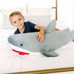 Melissa & Doug Giant Shark 3' Stuffed Animal -Best Toy Store GUEST 2f766d4b 02b7 4a57 b153 ded92ed9d217