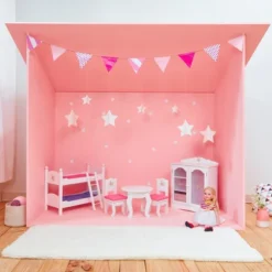 Olivia's Little World - Little Princess 18" Doll Furniture - Fancy Closet With 3 Hangers -Best Toy Store GUEST 31e6e78d 2661 4ecd 9736 e486d473ca90