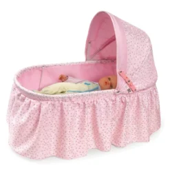 Badger Basket Folding Doll Cradle With Rosebud Fabric -Best Toy Store GUEST 34b5af4c 850e 4e7a 9e66 1786565e3499