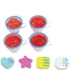 Kidzlane Plastic Play Tea Set For Little Girls - 34 Pieces