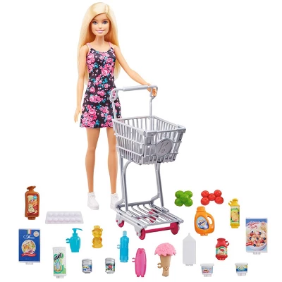 MATTEL Barbie Doll Shopping Time Playset - Blonde 3 MATTEL Barbie Doll Shopping Time Playset - Blonde