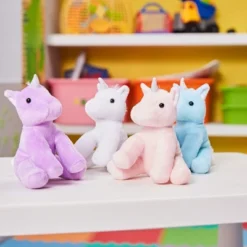Blue Panda 4-Pack 7” Plush Unicorn Toy Stuffed Animal For Kids Birthday Baby Shower Gifts -Best Toy Store GUEST 3987064f 0d4b 4d39 b5f4 3ddd732e387c