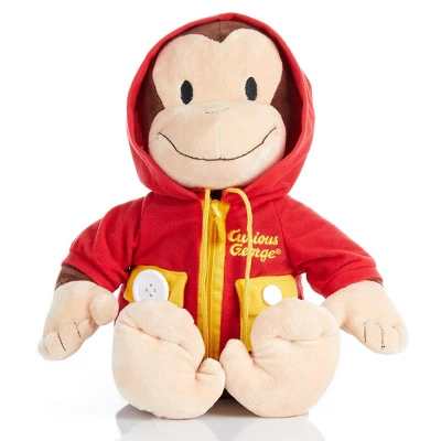 Kids Preferred Learn To Dress Curious George Plush 3 Kids Preferred Learn To Dress Curious George Plush