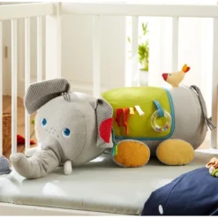 HABA Discovery Elephant - Oversized Plush Sensory Activity Toy For Baby Nursery's - Ages 6 Months + -Best Toy Store GUEST 3b040427 3484 45a5 b464 68d38b7009b7