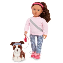 Our Generation Natalia & Nillie 18" Doll & Pet Training Set -Best Toy Store GUEST 3d61c2bd eb78 4a83 a128 db9f0686417c