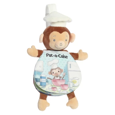 Ebba Small Pat-A-Cake Story Pals Educational Baby Stuffed Animal Brown 9" 3 Ebba Small Pat-A-Cake Story Pals Educational Baby Stuffed Animal Brown 9"