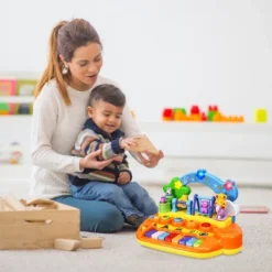 Costway Kids Rainbow Piano Keyboard 8 Keys Music Toy Gift W/ Animal Playground LED Light -Best Toy Store GUEST 3e69ade9 90fe 477e b060 4ad73b321a9c