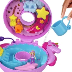 Polly Pocket Sparkle Cove Adventure Unicorn Floatie Compact Playset -Best Toy Store GUEST 40022159 b785 4276 b3af f14a7660d1cd