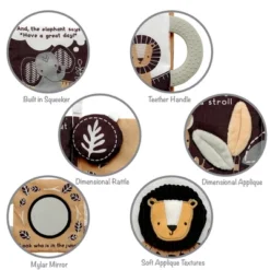 Lambs & Ivy Jungle Story Developmental Soft Book & Lion Plush Toy Gift Set -Best Toy Store GUEST 40394546 475a 48c6 ae2f 39dcfc8f92c9