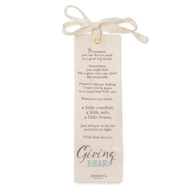 DEMDACO Giving Bear 16 Inches - Brown 4 DEMDACO Giving Bear 16 Inches - Brown - Image 2