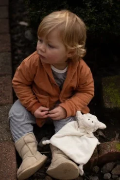 Bearington Baby Wee Lamby, Small Lamb Stuffed Animal Lovey Security Blanket, 8" X 7" -Best Toy Store GUEST 42722368 bcbd 4924 b392 2a5774ea21e2