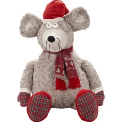 Mina Victory Plush Lines Xmas Animals 22" X 26" Indoor Holiday Christmas Animal -Best Toy Store GUEST 44336dd9 d0a0 4387 9bd8 da08e2ee0ef8