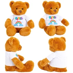Blue Panda Get Well Soon Bear, Teddy Bear For Hospital Care Package For Kids, Adults (14 In) -Best Toy Store GUEST 4653e273 3dfa 41df b825 7add2d31d79f