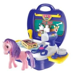 Insten 15 Piece Portable Pony Toy Pet Shop Playset For Kids And Girls -Best Toy Store GUEST 475f9fcc e98c 4abd abce e28613f93773