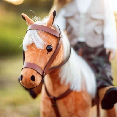 The Queen's Treasures 18 In Doll Chestnut Pony, Saddle, Reigns, And Blanket 4 The Queen's Treasures 18 In Doll Chestnut Pony, Saddle, Reigns, And Blanket - Image 2