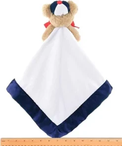 Bearington Baby Lil' Slugger Snuggler, Baseball Plush Teddy Bear Stuffed Animal Security Blanket, Lovey 15" -Best Toy Store GUEST 4cca3efe b66c 4781 aa35 44a6e8b9863f