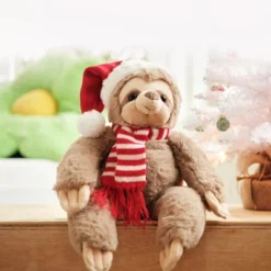 Bearington Plush Santa Sloth Christmas Stuffed Animal, 16 Inches -Best Toy Store GUEST 4cfc076a ab25 4ee1 94da 33df10480def