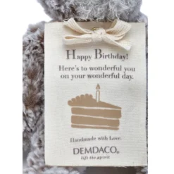 DEMDACO Mini Giving Bear- Happy Birthday 8.5 Inches - Brown -Best Toy Store GUEST 4e56c414 8637 4416 a730 83ce1094b467