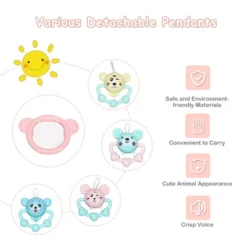 3 In 1 Baby And Toddler Learning Toys Fitness Music And Lights Fun Piano Activity Center Pink -Best Toy Store GUEST 4f75781d 515f 43b7 91f6 4c66bb43d31f