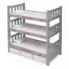 Badger Basket 1-2-3 Convertible Doll Bunk Bed With Baskets And Free Personalization Kit - Executive Gray 2 Badger Basket 1-2-3 Convertible Doll Bunk Bed With Baskets And Free Personalization Kit - Executive Gray -Best Toy Store GUEST 4fc08a5c cde4 4f1f 931b 15c646ab0b17